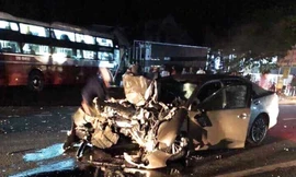 Hiện trường vụ tai nạn