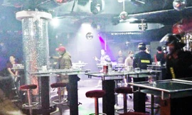 Lực lượng chức năng kiểm tra bar V-Club