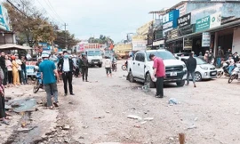 Hiện trường vụ tai nạn