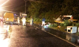 Hiện trường vụ tai nạn