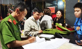 Lập biên bản vi phạm hành chính. 