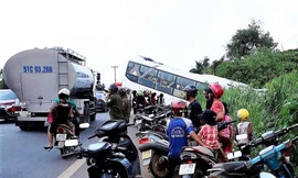 Hiện trường vụ tai nạn