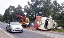 hiện trường vụ tai nạn