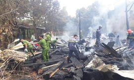 Hiện trường vụ cháy