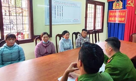 Các nghi can tại cơ quan điều tra