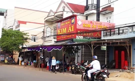 Tiệm vàng K.A, nơi xảy ra vụ việc