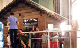 Các cơ quan chức năng đang tiến hành khám nghiệm