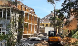 Sự cố tại công trình sửa chữa tu viện cổ khiến 2 người thiệt mạng.