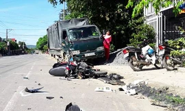 Hiện trường vụ tai nạn