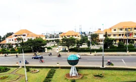 Một góc thị trấn Liên Nghĩa, huyện Đức Trọng