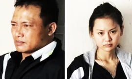 Trần Quang Hiển và bạn gái Trịnh Thị Ngọc