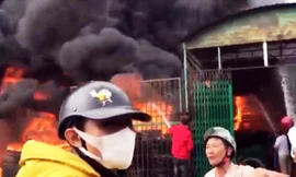 Hiện trường vụ cháy