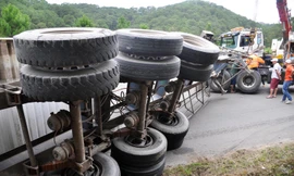 hiện trường vụ tai nạn