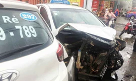 Hiện trường vụ tai nạn