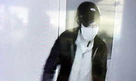 Hình ảnh tên trộm đột nhập vào nhà ông T được trích xuất từ camera