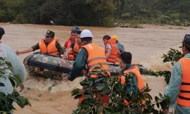 Khu vực xảy ra tai nạn.