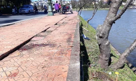 Hiện trường vụ tai nạn