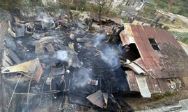 Hiện trường vụ cháy