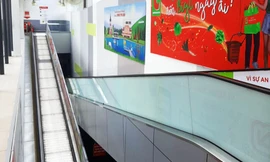 Cầu thang cuốn của Siêu thị BigC Đà Lạt