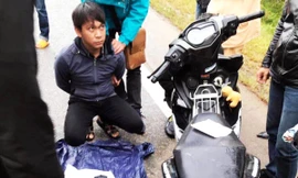 Nguyễn Văn Long bị bắt trên Quốc lộ 27C