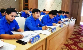 Các đại biểu dự Hội nghị BCH TƯ Đoàn