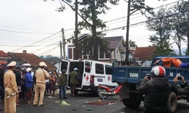 hiện trường vụ tai nạn