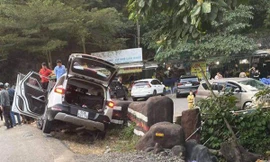 Hiện trường vụ tai nạn