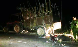 Hiện trường vụ tai nạn