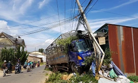 hiện trường vụ tai nạn