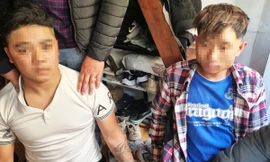 Hai đối tượng bị bắt tại nhà trọ