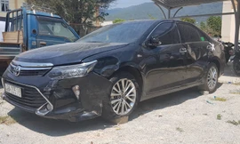 Chiếc Toyota Camry gây tai nạn 