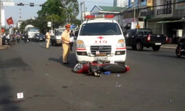 Hiện trường vụ tai nạn