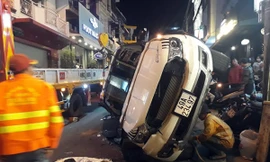 Hiện trường vụ tai nạn