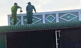 Khám nghiệm hiện trường vụ nổ