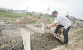 Cát đen trộn bê tông chất lượng không đảm bảo