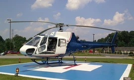 Một chiếc trực thăng Eurocopter AS350 B2. Ảnh minh họa: Oceania-aviation. 