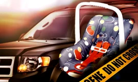 Kể từ đầu năm tới nay, ở Mỹ có 43 trẻ em tử vong sau khi bị bỏ quên trong xe khi nhiệt độ bên ngoài cao. Ảnh: KABB.