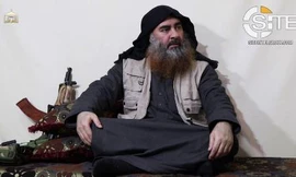 Bakr al-Baghdadi trong một video năm 2019. Nguồn: CNN.