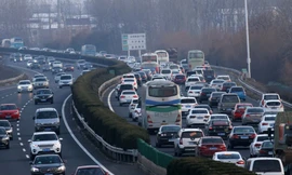 Đường cao tốc Trường Xuân-Thâm Quyến đoạn qua tỉnh Giang Tô. Ảnh: VCG.