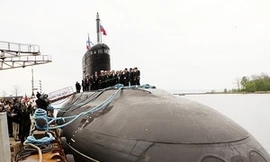 Sắp hạ thủy tàu ngầm Kilo 636 thứ ba của VN