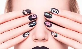 Xu hướng trang trí móng với hình vẽ