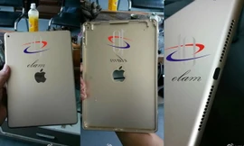 Hình ảnh chụp vỏ được cho là của iPad Air 2 trên trang Weibo. Ảnh: weibo.com