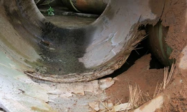 Đường ống nước sông Đà liên tục bị vỡ