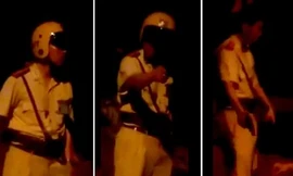 Đội trưởng CSGT say rượu, dí súng doạ dân