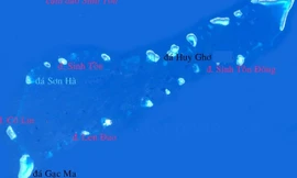 Các bãi Cô Lin, Gạc Ma, Len Đao trong cụm đảo Sinh Tồn