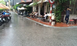  Vị trí xảy ra xô xát. 