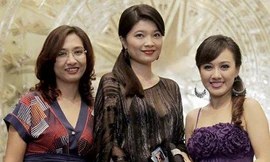 Khoảnh khắc đẹp của 3 MC Diệp Anh, Vân Anh, Hoài Anh