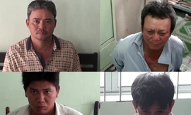 Khi Lâm và đồng bọn đang trấn lột tiền của nam thanh niên trên chuyến xe về Nghệ An thì hàng chục trinh sát xuất hiện, khống chế.