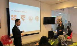 Buổi lễ công bố chỉ số EF.