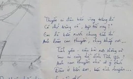 Sĩ tử làm thơ tình tán tỉnh giám thị xinh đẹp